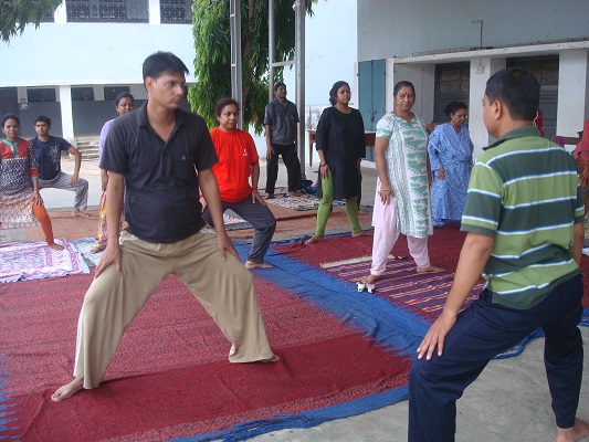 Yoga for de-addiction